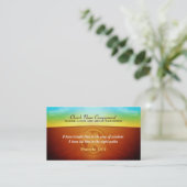 sunrise Business Cards with Logo (Standing Front)