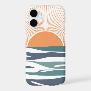 Sunrise by the sea iPhone 17 case