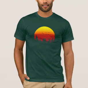Sunrise, Camping, Wilderness and Sunset Lovers T-Shirt