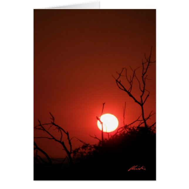 Sunrise Card (Front)