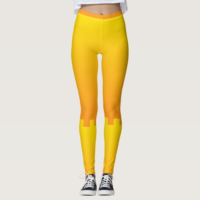 Sunrise Castle leggings (Front)
