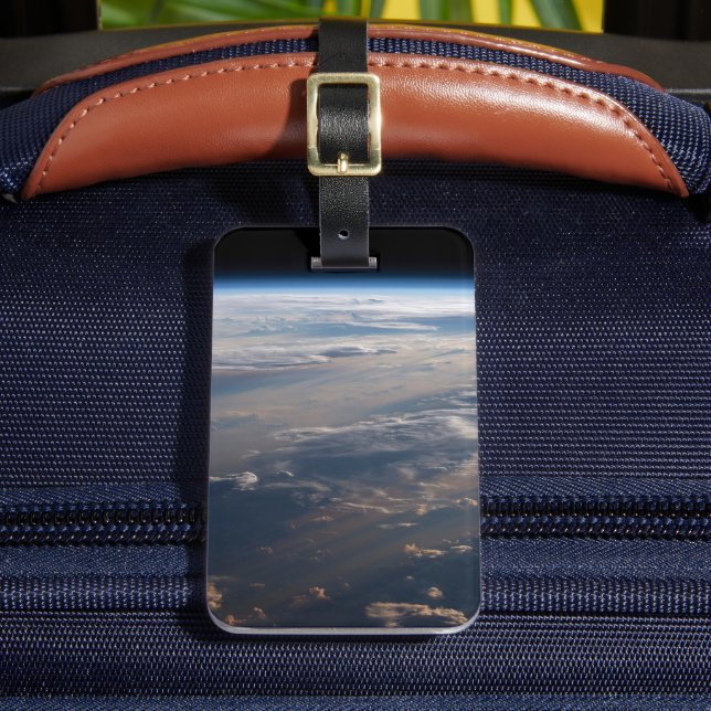 Sunrise Casts Long Shadows Over Philippine Sea Luggage Tag (Front Insitu 2)