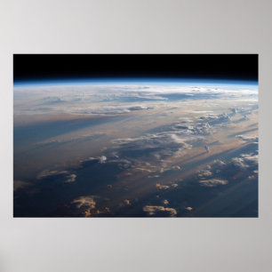 Sunrise Casts Long Shadows Over Philippine Sea Poster