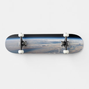 Sunrise Casts Long Shadows Over Philippine Sea Skateboard