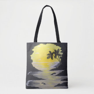Sunrise Cave Tote Bag