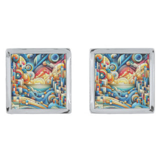 Sunrise City  Cufflinks