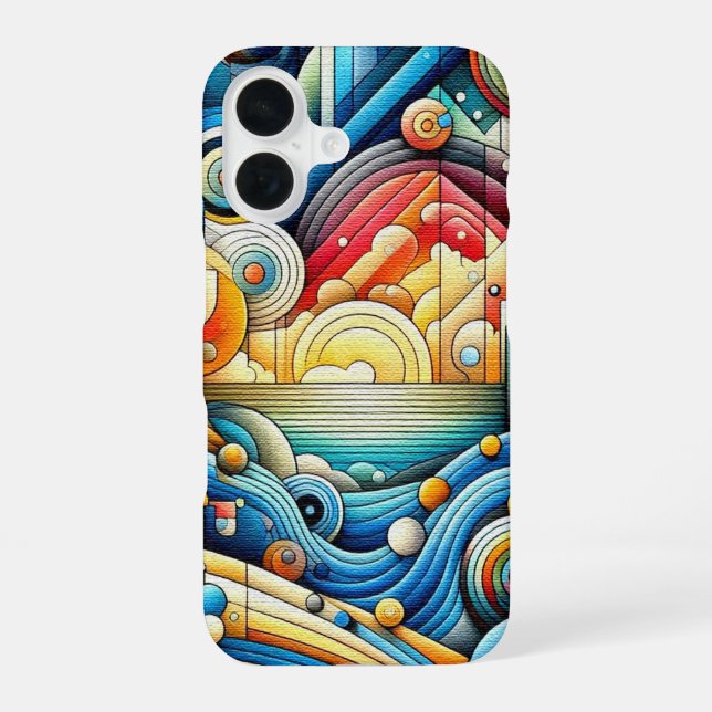 Sunrise City  iPhone Case (Back)