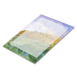 Sunrise Cliffs Kauai Hawaii Notepad