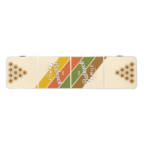 Sunrise Clover Striped Family Name & Year