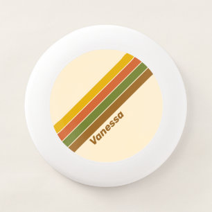 Sunrise Clover Striped with Name Wham-O Frisbee