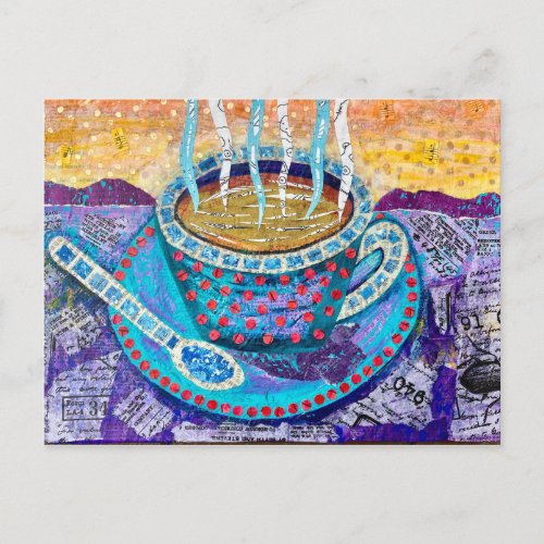 Sunrise Coffee Postcard