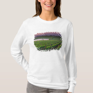 Sunrise color in the distant fog behind T-Shirt