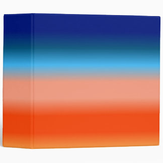 Sunrise Colors 3 Ring Binder