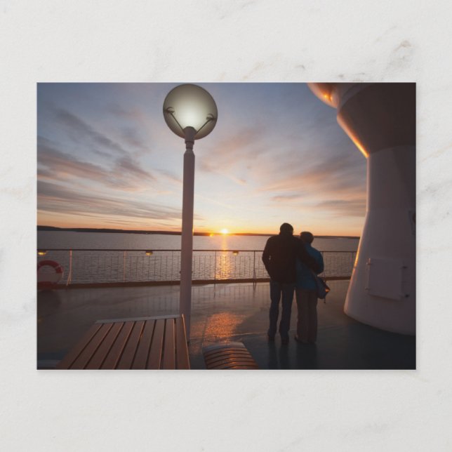 Sunrise Cruising Postcard (Front)