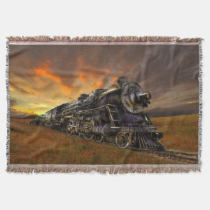 Sunrise Express Throw Blanket