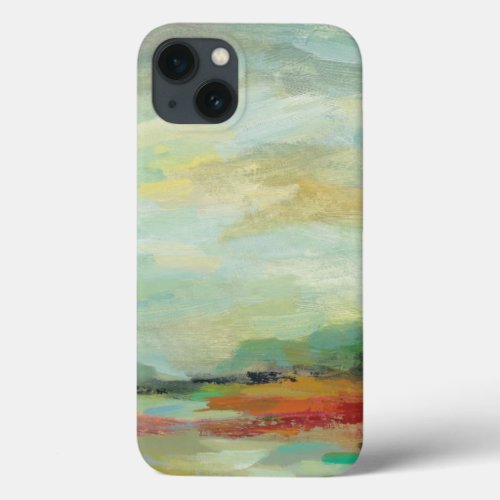 Sunrise Field Abstract Print  Silvia Vassileva iPhone 13 Case