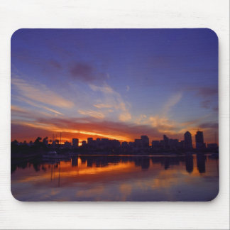 Sunrise From San Diego Bay Mouse Pad
