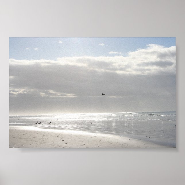 Sunrise glitter poster (Front)