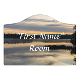 Sunrise Glory Door Sign