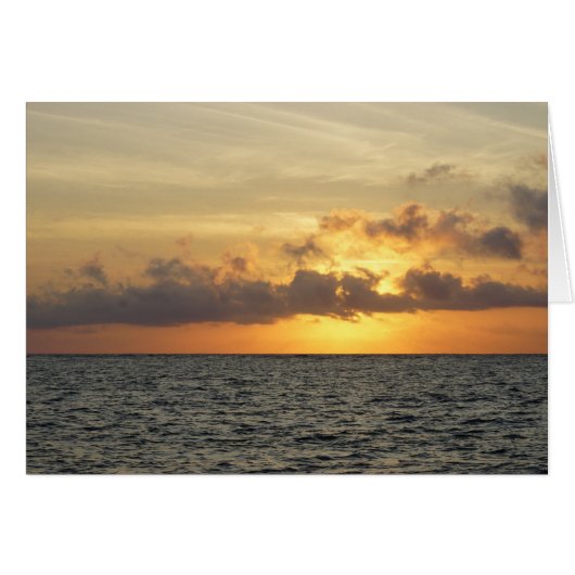 Sunrise Glory Folly Beach Cards (Front Horizontal)