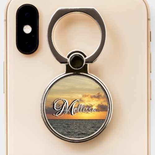 Sunrise Glory Folly Beach Name Phone Grip