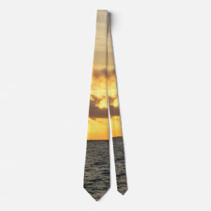 Sunrise Glory Folly Beach Neck Tie