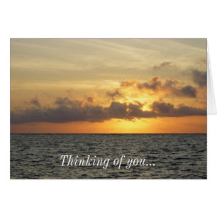 Sunrise Glory Folly Beach Thinking Of You Cards