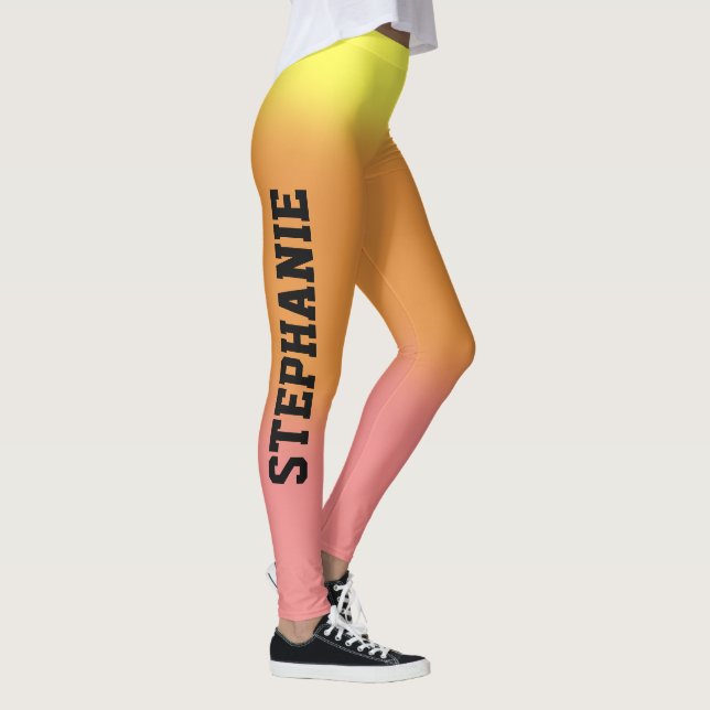 Sunrise Gradient Leggings (Right)