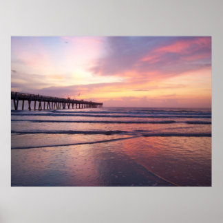 Sunrise in August Poster