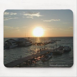 Sunrise In Belize Mousepad By Nature's Rhapsody