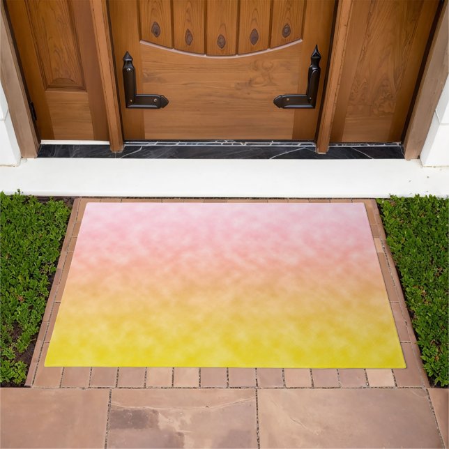 Sunrise in Cotton Candy Skies Doormat (Outdoor)