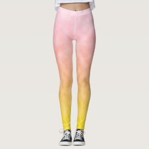 Sunrise in Cotton Candy Skies Leggings