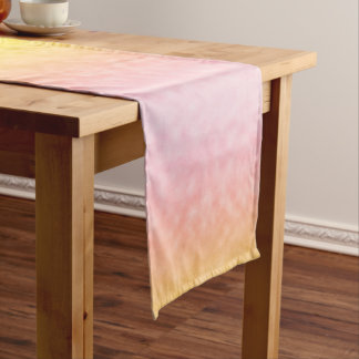 Sunrise in Cotton Candy Skies  Long Table Runner