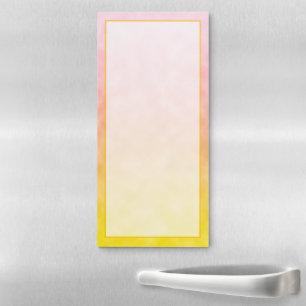 Sunrise in Cotton Candy Skies Magnetic Notepad