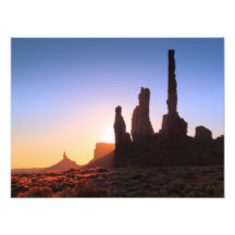 Sunrise in Monument Valley, Arizona