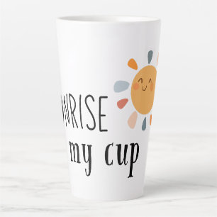 Sunrise in My Cup–Warm & Uplifting Design Cup