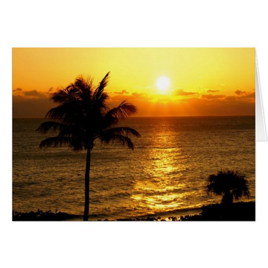 Sunrise in Paradise Cards (Front Horizontal)