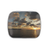 Sunrise in St. Thomas I US Virgin Islands Candy Tin (Top)