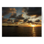 Sunrise in St. Thomas I US Virgin Islands Card