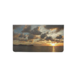 Sunrise in St. Thomas I US Virgin Islands Checkbook Cover