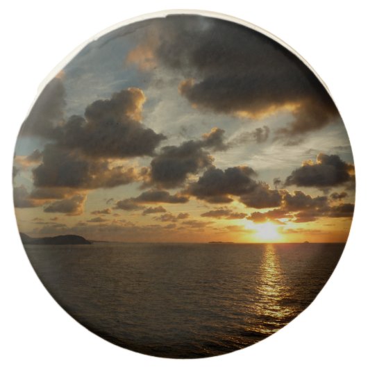 Sunrise in St. Thomas I US Virgin Islands Chocolate Covered Oreo (Front)