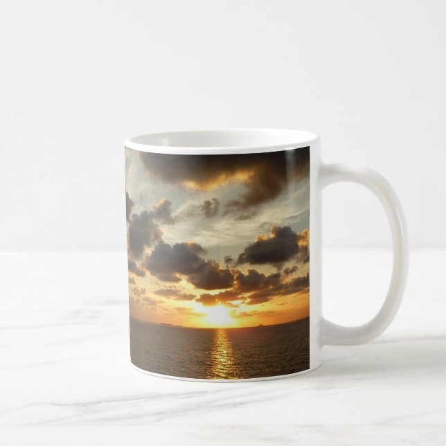 Sunrise in St. Thomas I US Virgin Islands Coffee Mug (Right)