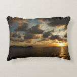 Sunrise in St. Thomas I US Virgin Islands Decorative Pillow