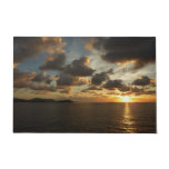Sunrise in St. Thomas I US Virgin Islands Doormat