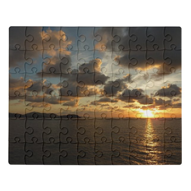 Sunrise in St. Thomas I US Virgin Islands Jigsaw Puzzle (Puzzle Horizontal)