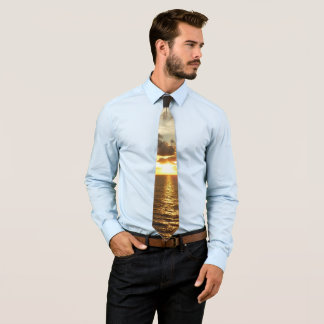 Sunrise in St. Thomas I US Virgin Islands Neck Tie