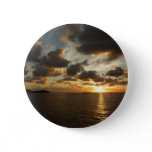 Sunrise in St. Thomas I US Virgin Islands Pinback Button
