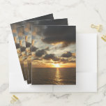 Sunrise in St. Thomas I US Virgin Islands Pocket Folder