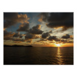 Sunrise in St. Thomas I US Virgin Islands Poster