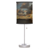 Sunrise in St. Thomas I US Virgin Islands Table Lamp (Left)
